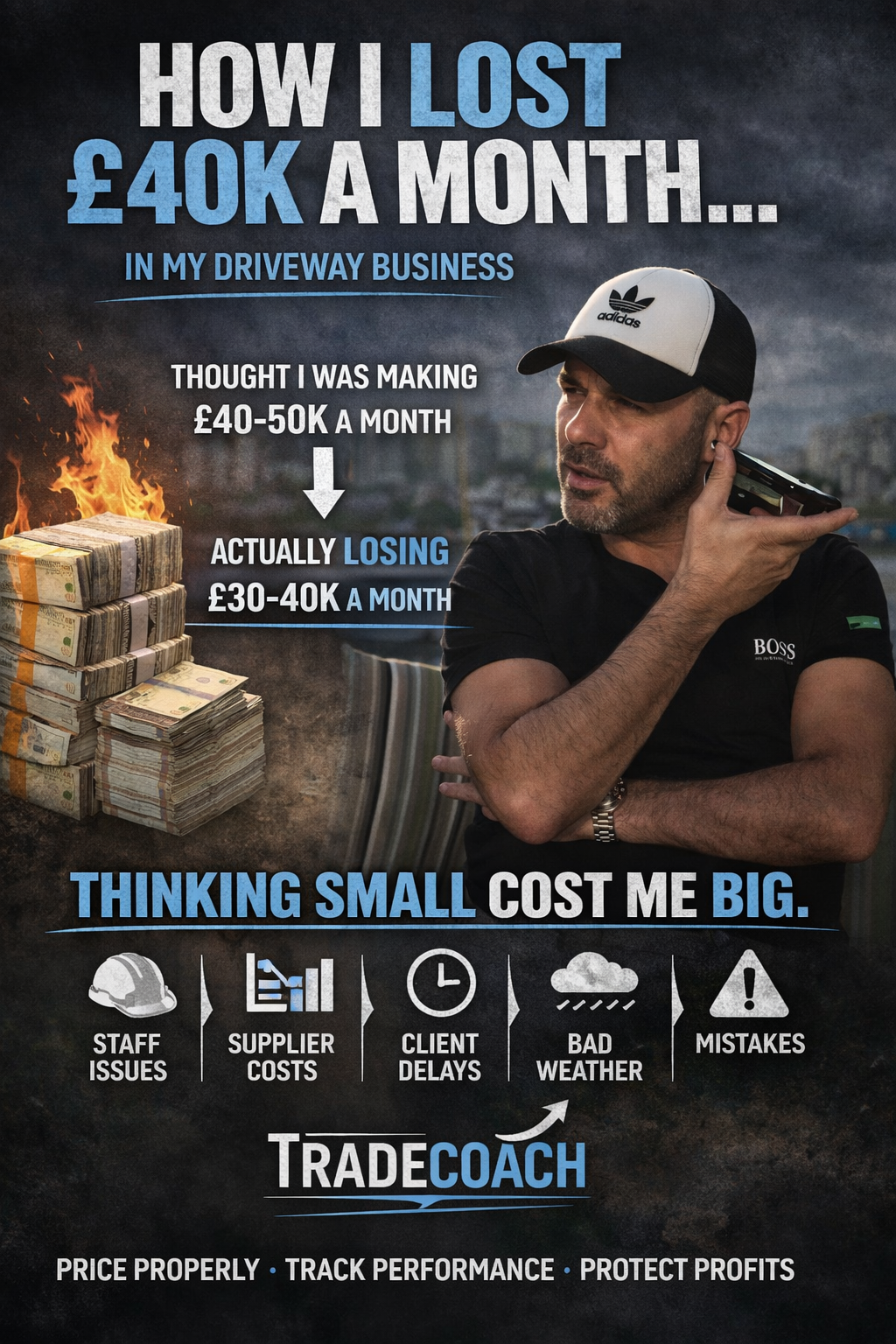 How I Lost £40k a Month in My Driveway Business