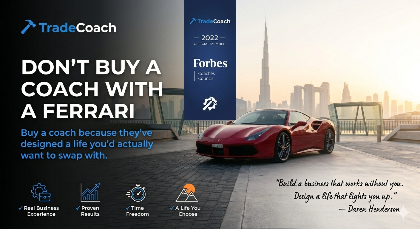 Don’t Buy a Coach With a Ferrari | TradeCoach