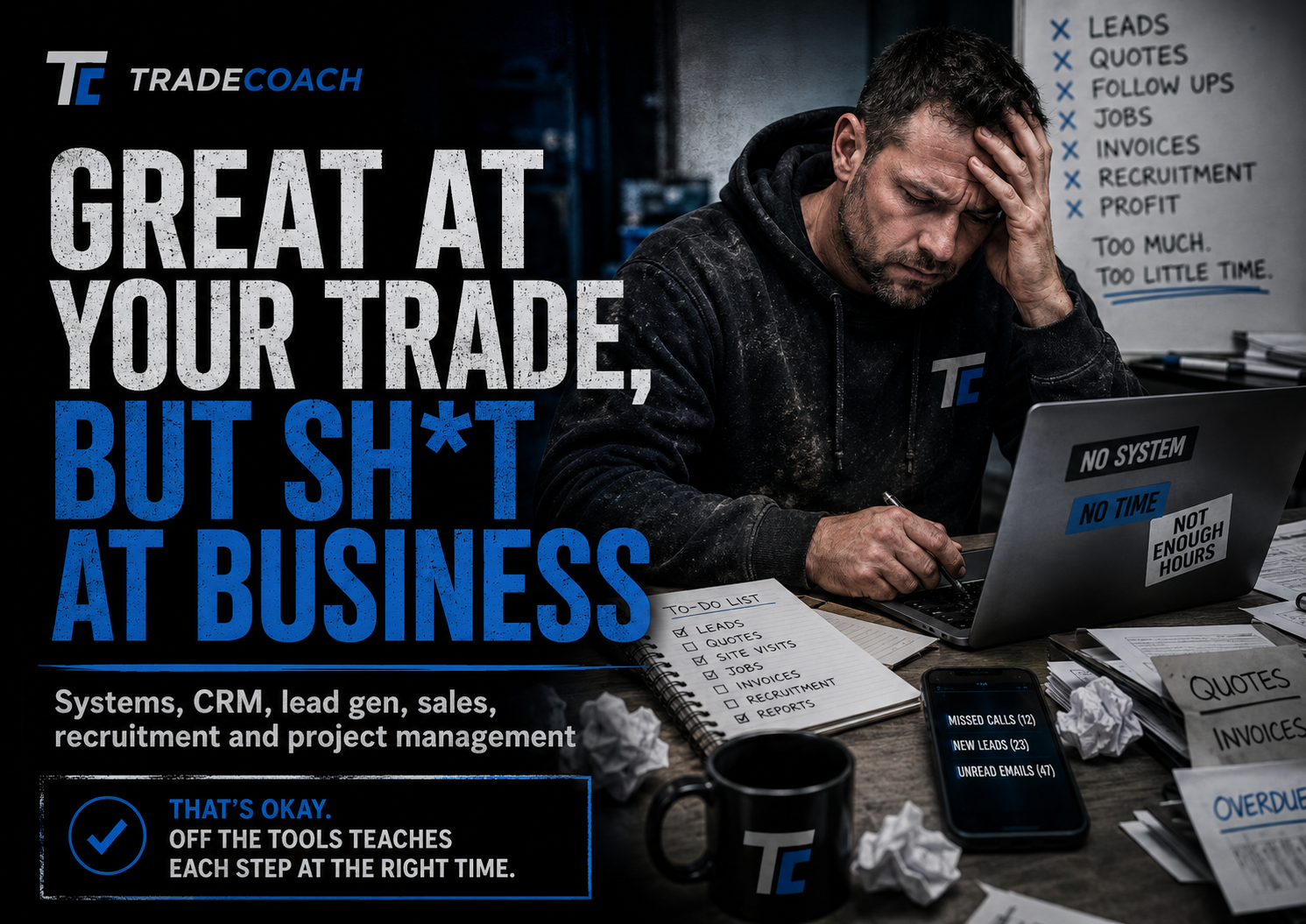 Great at Your Trade, But Sh*t at Business? Here’s What to Do