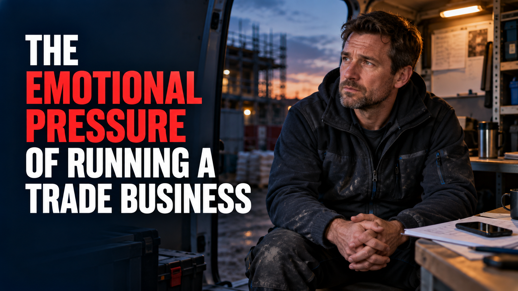 The Emotional Pressure of Running a Trade Business